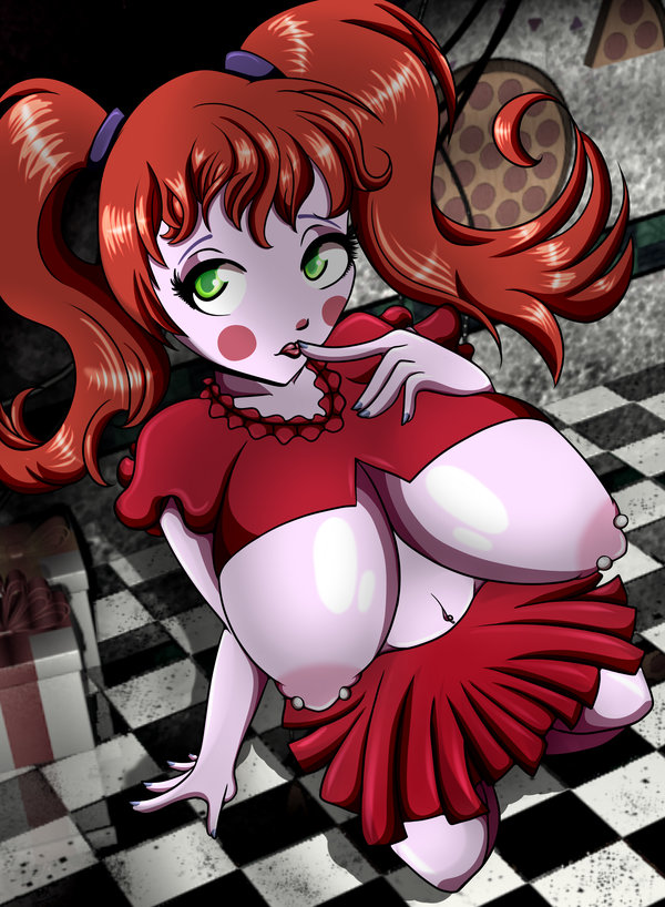 at sister freddy's five foxy nights location funtime Futa cum in own mouth