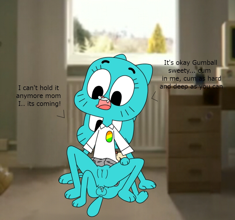 gumball amazing the world e621 of High school of the dead