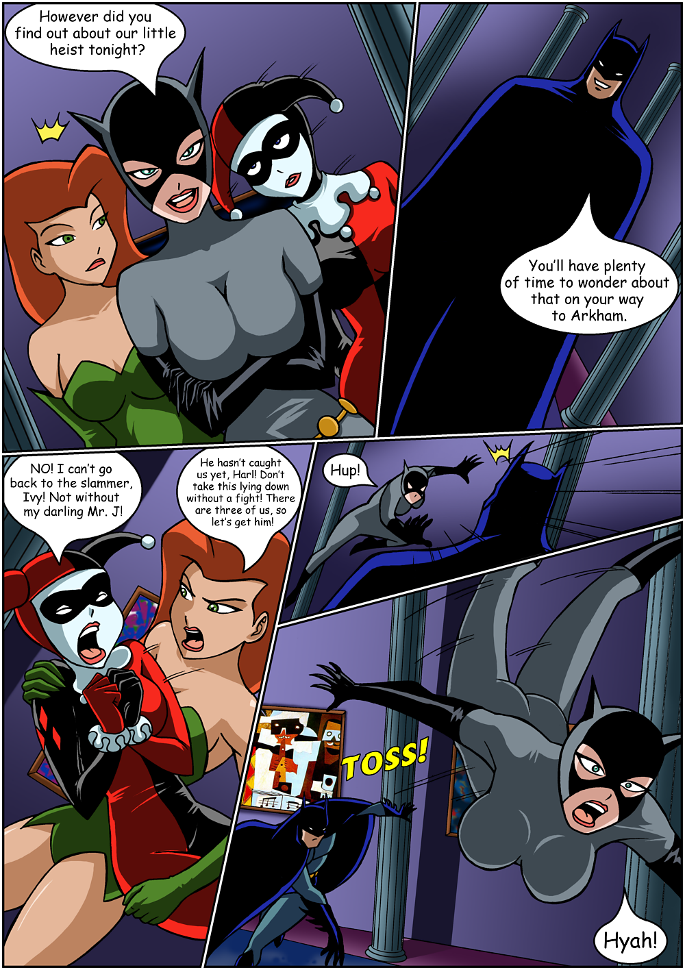the batman ivy 2004 poison This isnt smash bros this is anal sex