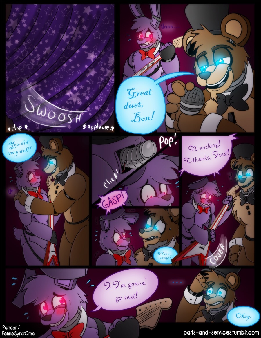 nights at freddy's xxx comic five Red apple 2