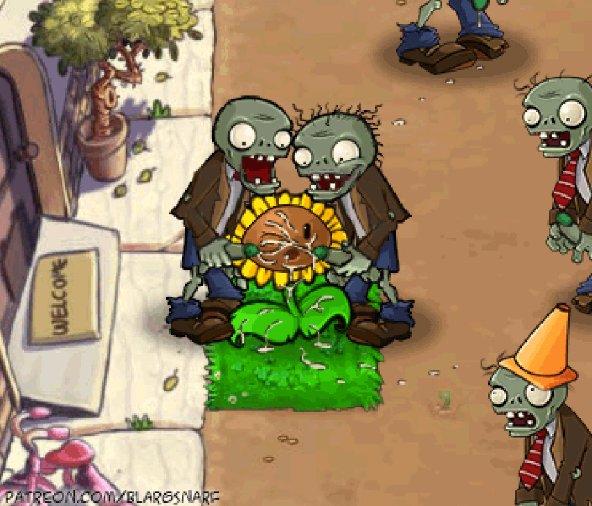 plantas vs vs zombies zombies Bewitched i dream of jeannie crossover